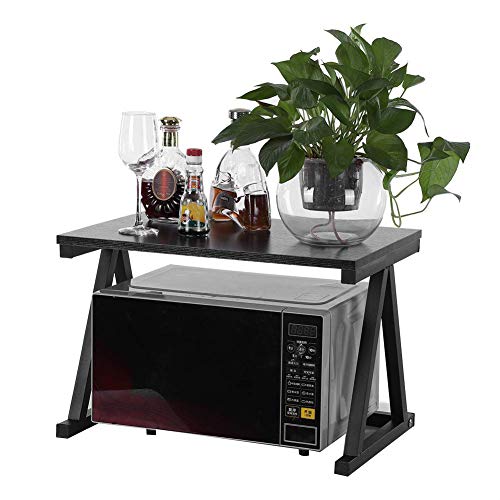 Scaffale Per Microonde E Tostapane - Griglia Salvaspazio A 2 Livelli, Bianco, 57x38x35 Cm - Foto 10