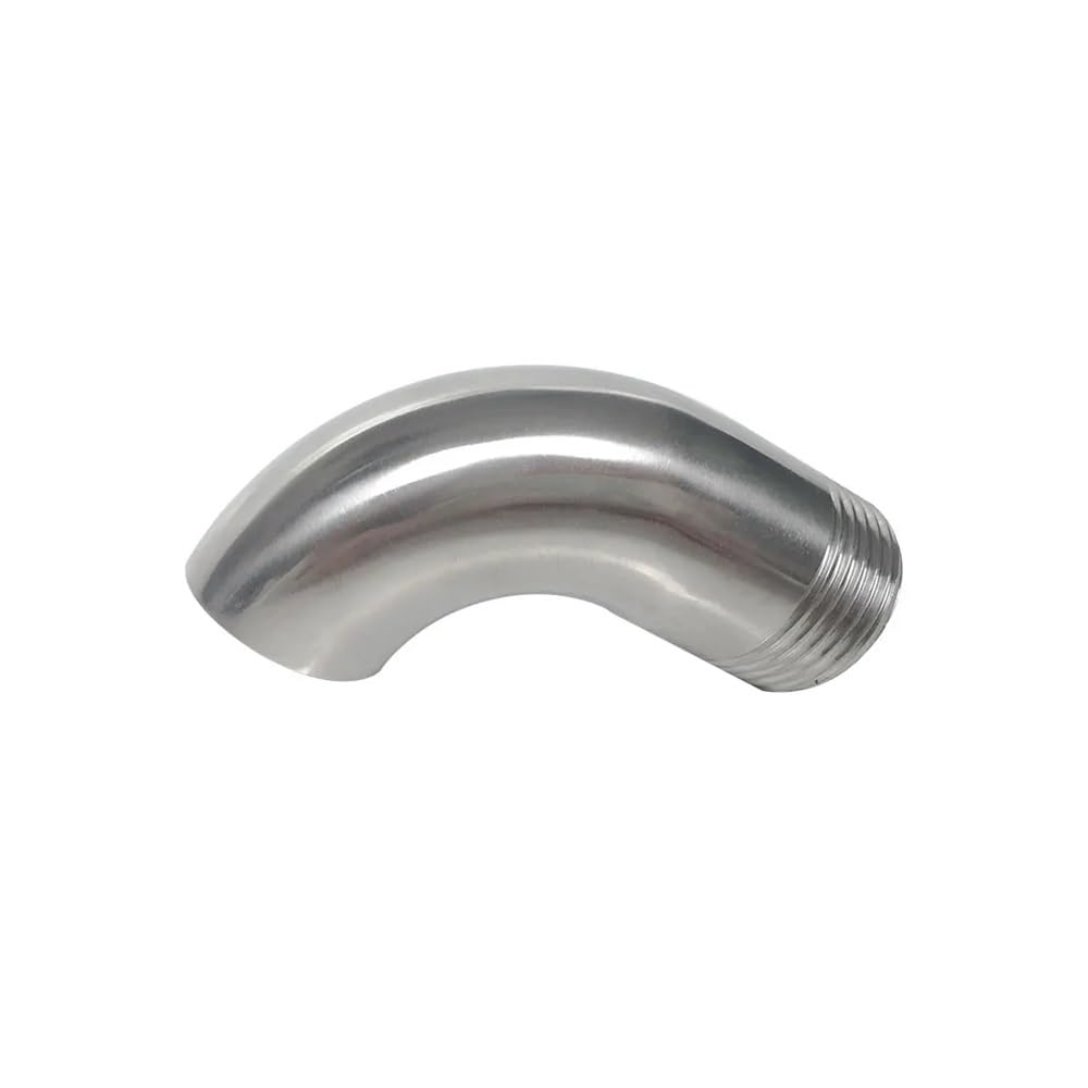 19/25/32/38/48/48/57/63/76mm Pipe OD Butt Weld x 1/2" 3/4" 1"- 2-1/2" BSPT Male Fitting 90 Degree Elbow SUS304 SUNBOOOYIN(76mm OD-DN65 Male)