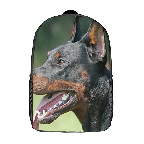 Sac à dos cadeaux motif chien Doberman pour surprendre les passionnés de mode et d'animaux