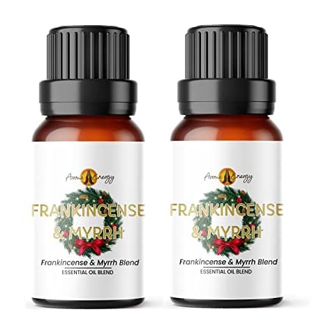 Aroma Energy Frankincense & Myrrh Essential Oil Blend - 20ml Cover