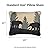 Donna Sharp Throw Pillow - Bear Walk Plaid Lodge Decorative Throw Pillow with Bear Pattern - Rectangular