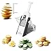 ONCE FOR ALL Safe Mandoline Slicer For Kitchen, Professional Vegetable Slicer For Food Potato Slices, Thickness Adjustable 0.1-8 mm Kitchen Artifact Fast Meal Prep
