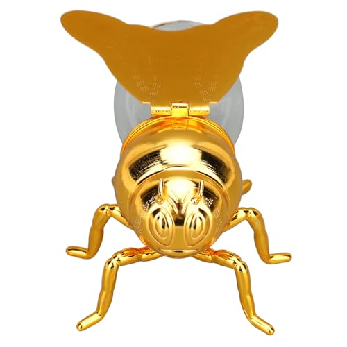 Honey Jar, Bee Shaped Exquisite Honey Dispenser Pot, Crystal Container Condiment Syrups Oil Dispenser with Spoon, for Breakfast Foods, Desserts, and Tea, Kitchen Hotel Restaurant