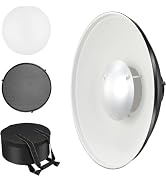 Amazon | SOONPHO 55CM オパライト ビューティーディッシュ Bowens