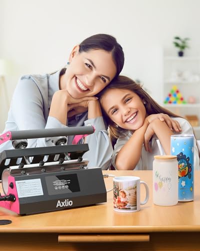 Axlio Tumbler Heat Press Machine For 20Oz 30Oz 16Oz Sublimation Blank Skinny Tumbler - Heat Press For Sublimation Mug Projects For 11-16Oz Coffee Mug Cup-Gray thumb #8