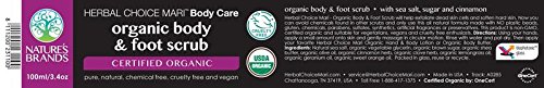 Miniatura 2 de Herbal Choice Mari Exfoliante orgánico para cuerpo y pies; 3.4 onzas