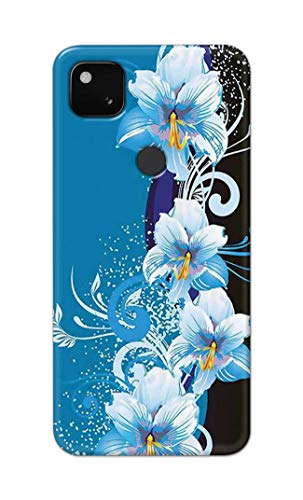 Image of PRINTFIDAA Beautiful Floral Design Printed Designer Hard Case for Google Pixel 4A (4G) Back Cover -(e) RPM1006