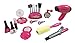 Stylish Girls Deluxe Beauty Salon Fashion Play Set with Hairdryer, Curling Iron, Mirror & Styling Accessories