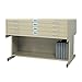 Safco Products Flat File High Base for 5-Drawer 4998TSR Flat File, Sold Separately, Tropic Sand