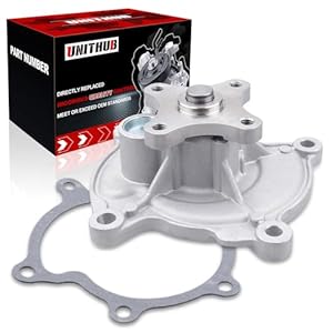 Engine Water Pump Automotive w/Gasket 89017757 42586 Compatible for Chevy Impala Malibu Buick Lucerne Terraza Pontiac G6 Montana Saturn 3.5L 3.9L 2006-2011