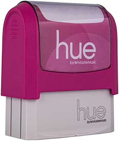 Custom Rubber Stamp - High Definition Impression - Hue by MasterMark (Large)