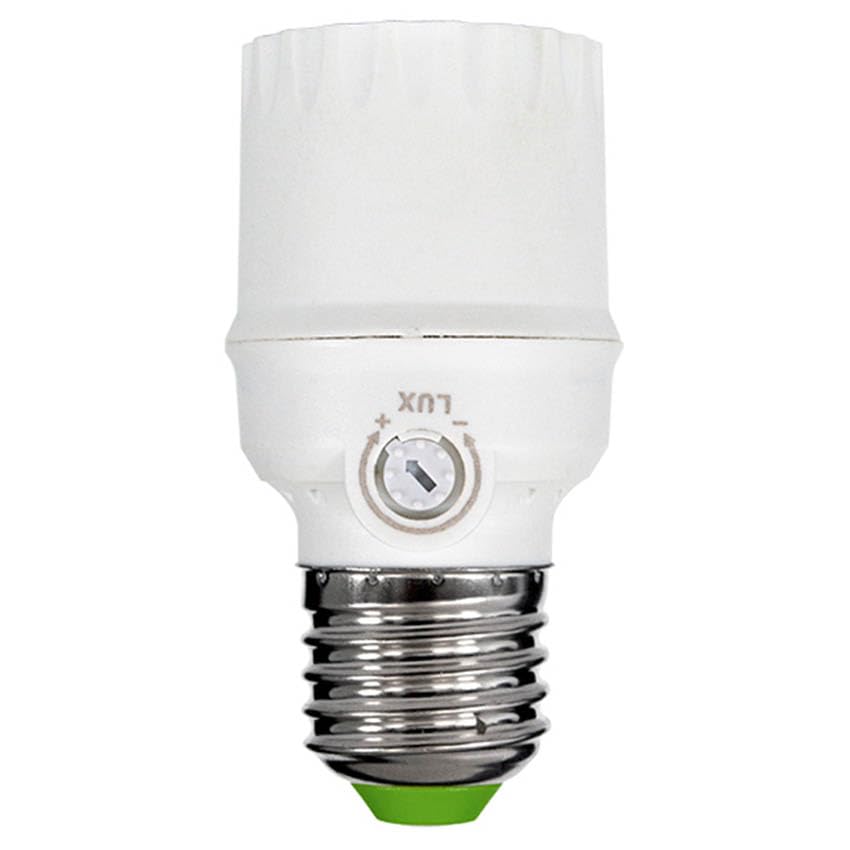 E27 Lamp Holder with Twilight Sensor