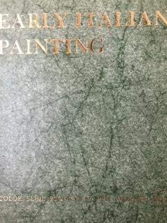 Hardcover Early Italian Painting Book