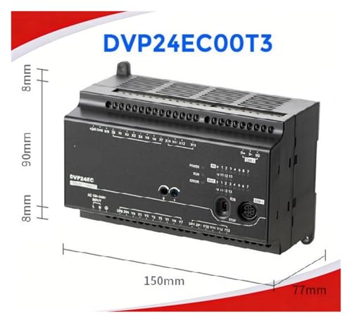 Contrôleur logique programmable DVP24EC00R3 pour armoire électrique compacte