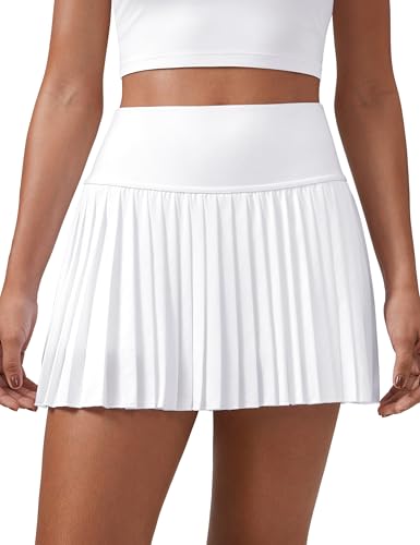 white tennis skirts