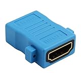 CPO HDMI Coupler Cable Joiner, Hembra – Hembra, chapados en Oro