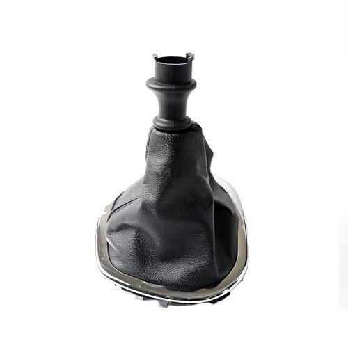 Hguvsjd Car Shift Gear Knob for Trafic 3 Iii for Vivaro B 2014-2023 Car Gear Shift Gaiter Boot Cover Pu Leather Black Transmission Shifter Lever
