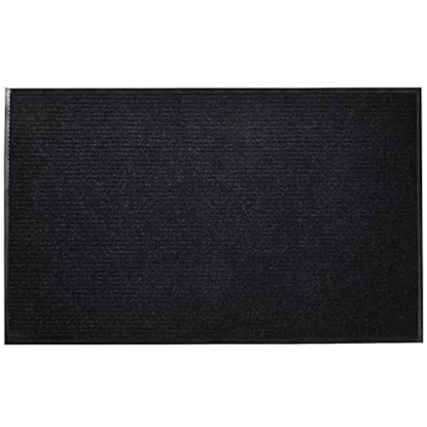 Deurmat PVC 180 x 120 cm (zwart)