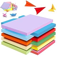 100 Fogli A4 Colorati per Origami - 10 Colori (70 g/m²) - Carta Assortita per Artigianato, Decorazione, Schizzi e Taglio 100 Fogli A4 Colorati per Origami - 10 Colori (70 g/m²) - Carta Assortita per Artigianato, Decorazione, Schizzi e Taglio
