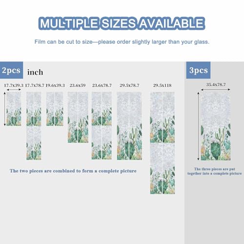 Vinilo decorativo para ventana 29.5 x 78.7 in miniatura 5