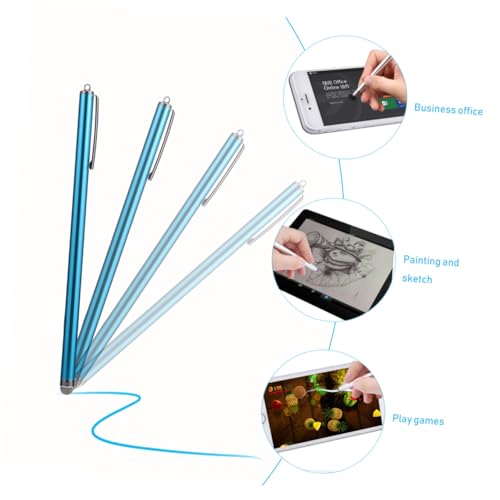 Lápiz stylus para tableta y pantallas táctiles con 6 puntas reemplazables 6