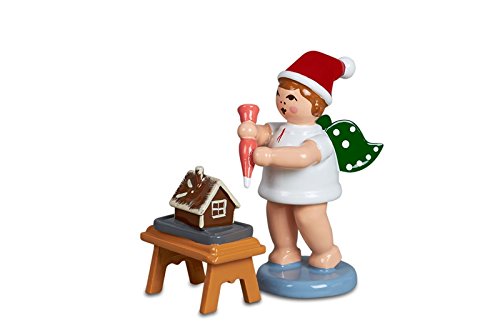 Ange en bois des montagnes de minerai figurines Noël d'exception