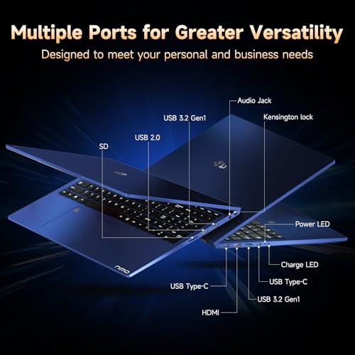 NIMO 17.3 FHD IPS Gaming Laptop Computer, 8 Cores AMD Ryzen 9 Pro 6950H 680M DDR5(Up to 4.9GHz, Beatsi9-10900), 32GB RAM 1TB SSD, 100W Type C, Backlit Keyboard, WiFi 6, Long Battery Life, Win 11 - Image 8