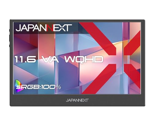 Amazon.co.jp: JAPANNEXT 11.6インチ VAパネル搭載 WQHD(2560×1440