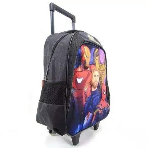 Mochila Tam G Rodinha Os Vingadores Guerra Infinita Xeryus