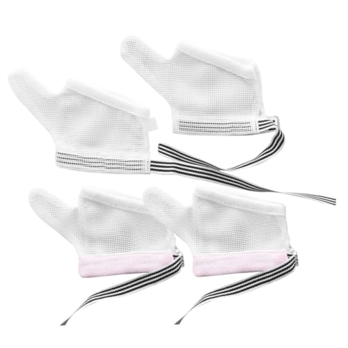 ERINGOGO 2pairs Breathable Glove Boys and Girls Suck Glove Sucking Guard for Toddlers Prevents Nail Biting Comfortable Fit