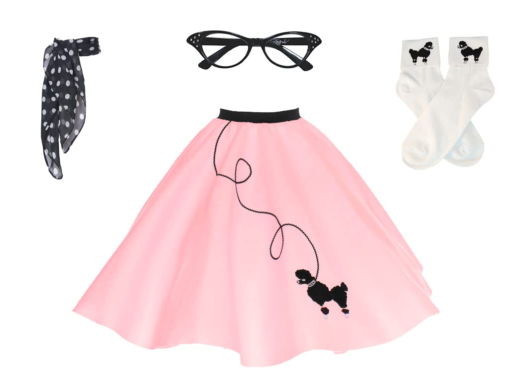 Hip Hop 50's Poodle Skirt Costume