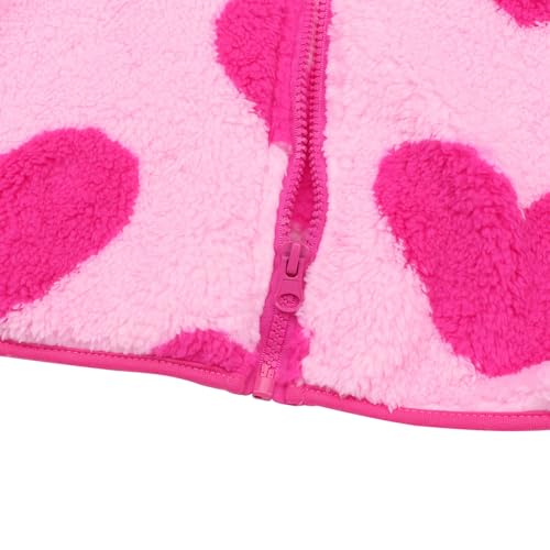 JESKIDS Toddler Girls Boys Fleece Hoody Jacket Zip Up Teddy Coat Warm Winter Outwear4