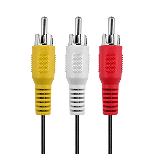 TNP 3 RCA AV Cable, 50 ft Audio Video Cable with Male to Male Connector - Image 4