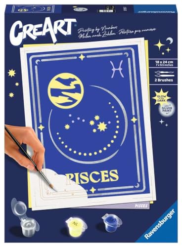 Peinture par numéros Poisson Ravensburger CreArt 23735 kit peinture acrylique adulte