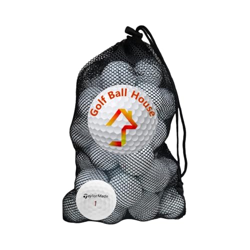 Golf Ball House... 12 TP5X PIX Golf Balls for Taylormade/PIX/Premium (AAA) / Used-Recycled w/Mesh Bag