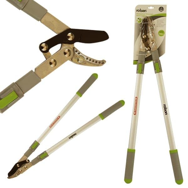 Rolson Aluminium Telescopic Anvil Loppers 82351