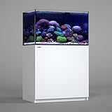 LANDEN RS 90 ReefStar Saltwater Aquarium Reef-Ready Sump Aquarium – 75 Gal Display + 30 Gal Sump | 35.4″×21.7″×20.9″ Tank + Cabinet w/Built-in Filtration for SPS/LPS Corals & Marine Fish
