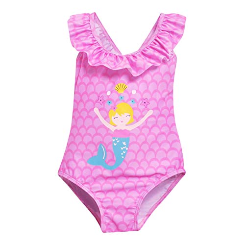 Image of Flap Happy Girls' UPF 50+ Mindy Crossback Swimsuit