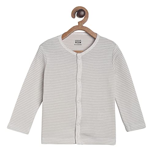 Image of miniklub Infant Boys Pack of 3 Solid Pure Cotton Basic Vests