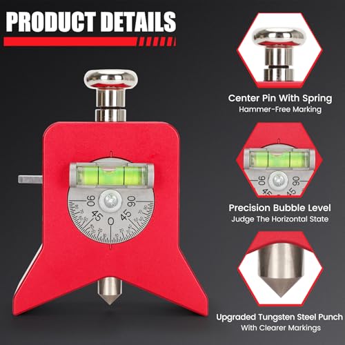 Herramienta buscadora magnética para tuberías con punzón automático miniatura 4