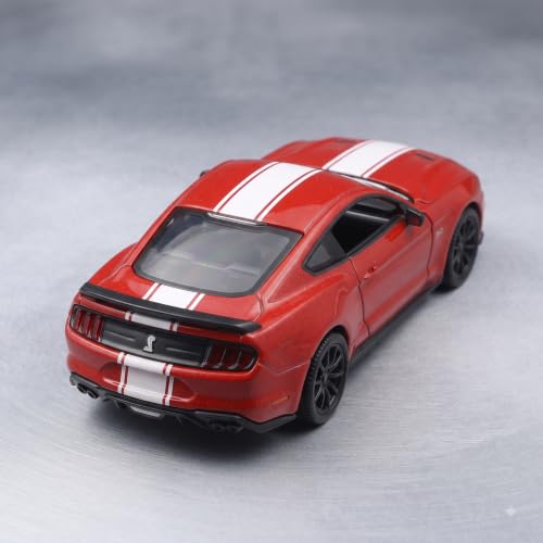 Image of Wizplex CCA Officially Licensed Ford Mustang GT 1:64 Scale Die Cast Metal Car - Collectible Alloy Muscle Coupe with Openable Doors & Free-Rolling Wheels, Display Showpiece for Kids 3+