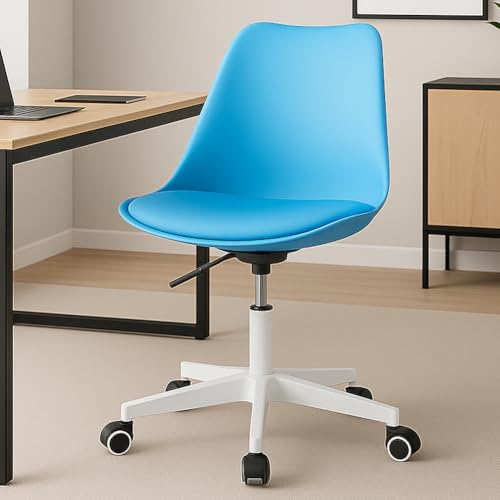 BAKAJI Sedia da Ufficio Scrivania Ergonomica Design Moderno con Altezza