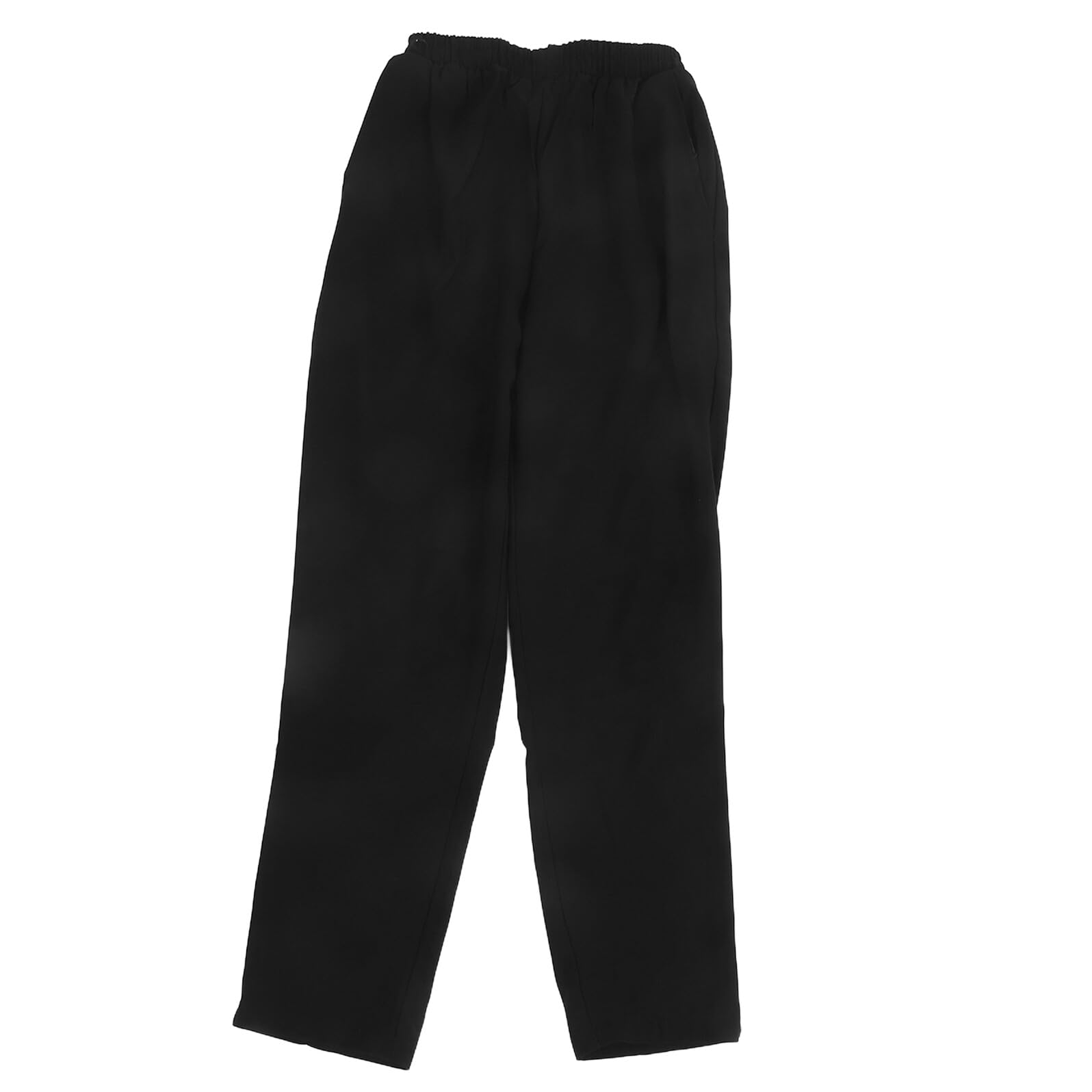 Pantalone Chef Nero in Tessuto Aria per Cucina Uomo Donna Lavoro Estivo Respirante vestibilità