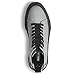 KARL LAGERFELD Men's Double Zip Hi-Top Sneaker with Side Logo on Black Sole, Grey,9