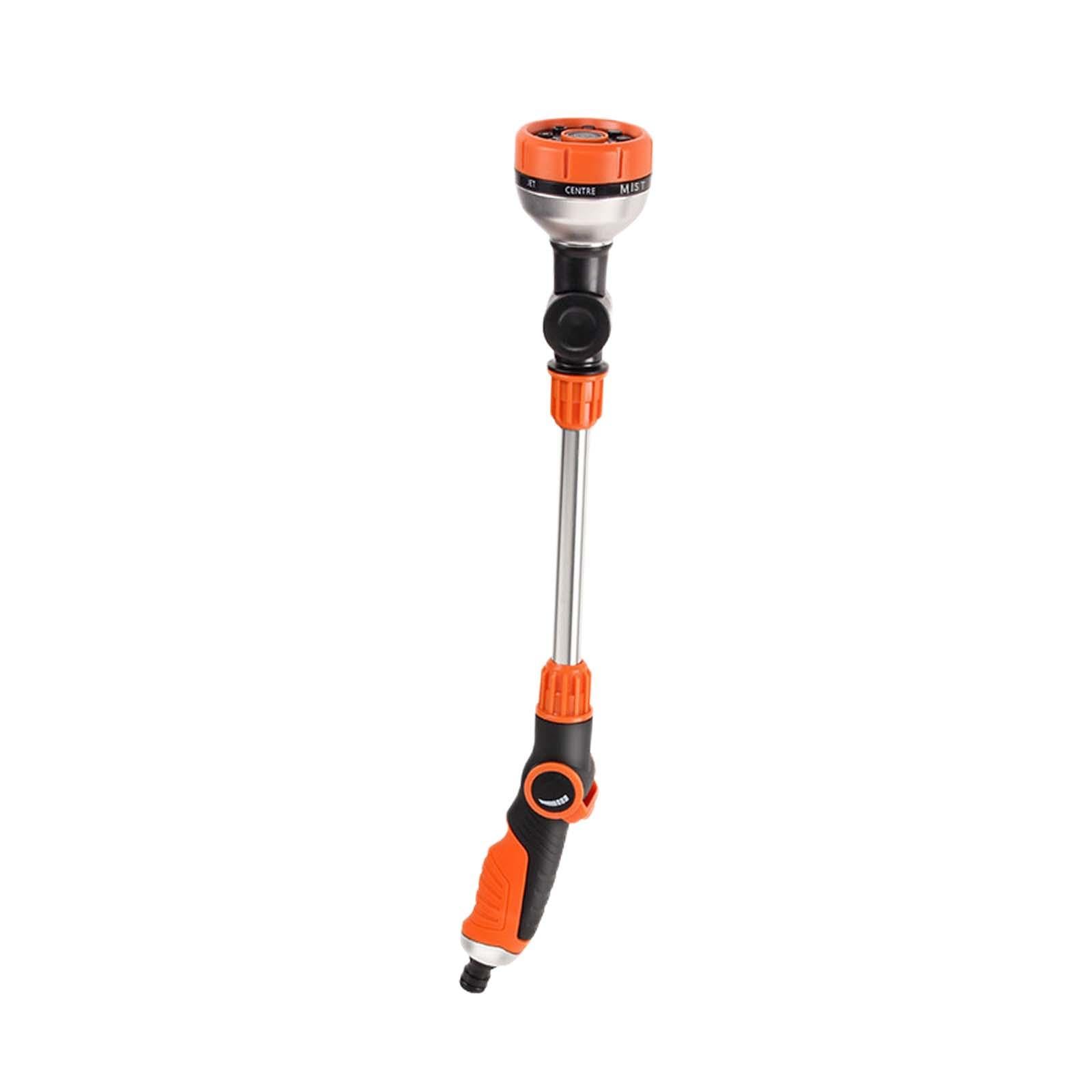 Creations Long Hose Nozzle Sprayer Farm Lawn Porch Yard Flower Bed Ball Valves 18.70'' OrangeHome & Garden|Yard, Garden & Outdoor Living|Gardening Supplies|Watering Equipment|Hose-image-43