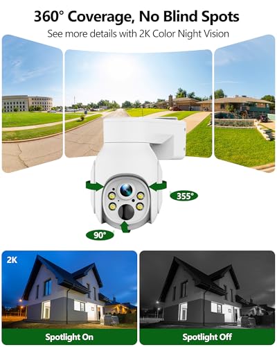 Outdoor Security Camera System with NVR