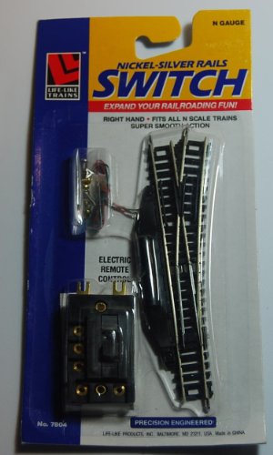 Lifelike Nickel-Silver Right Hand Remote Switch