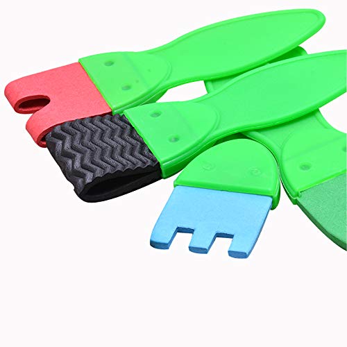 Yallfairy Washable Paint Brushes Set For Toddler Kids Early Learning Toys Finger Paints Sponges Art Supplies Gifts -Nontoxic-100% Baby Safe #TOP4