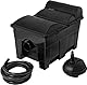 Pontec 42752 MultiClear Set 15000 - Komplettset aus Filterpumpe und Durchlauffilter / Durchlauffilterset / Mehrkammerfilter