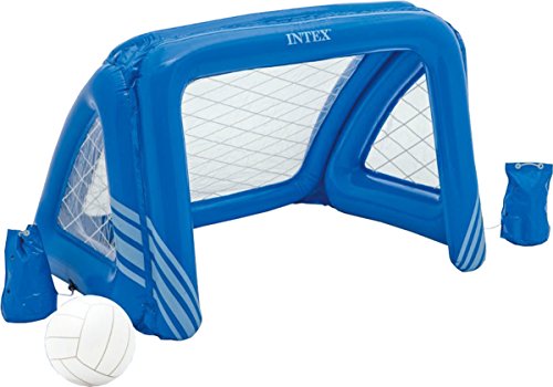 Intex - Intex Kids Swimming Pool Aqua Fun Inflatable Floating Water Polo Goal Game Set